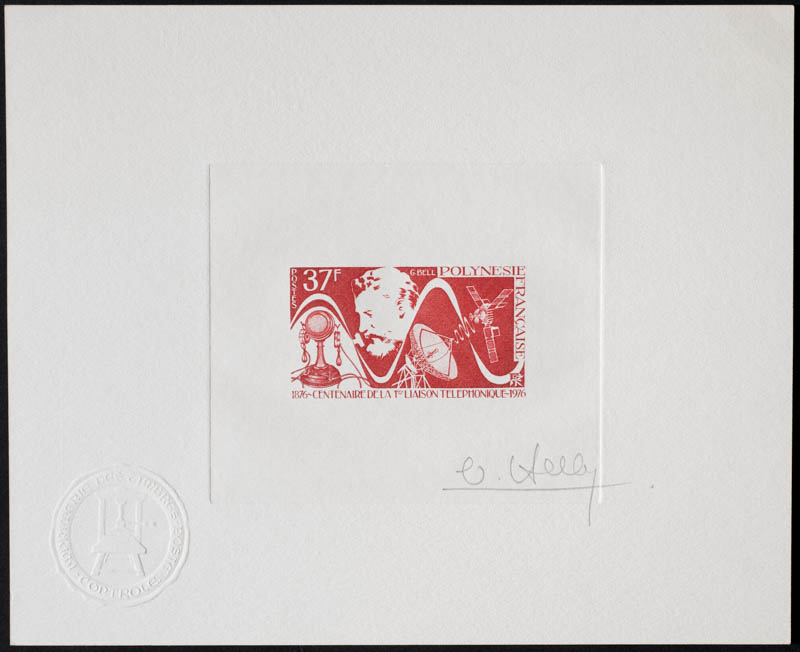 Andorra artist's proof stamp